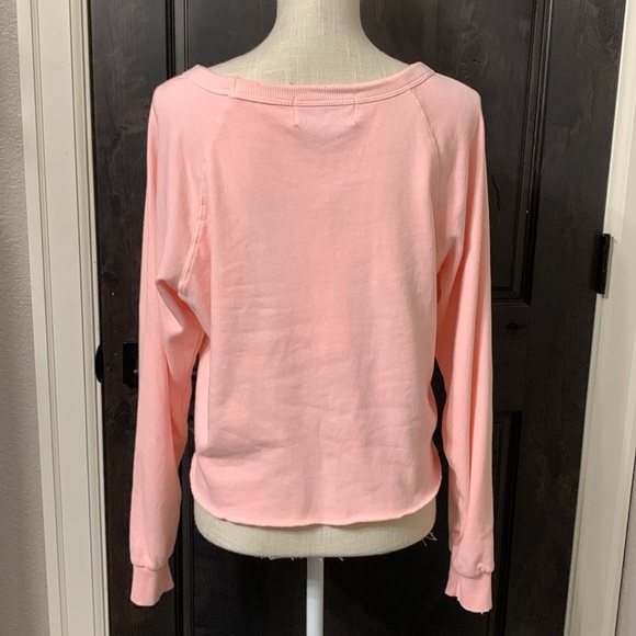 Wildfox Airbrush Leopard WTC Crop Sweatshirt M - Picture 4 of 9